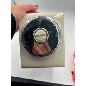 Vintage Walrus Decatur Ceramic Soda Fountain Syrup Dispenser Pineapple 1931